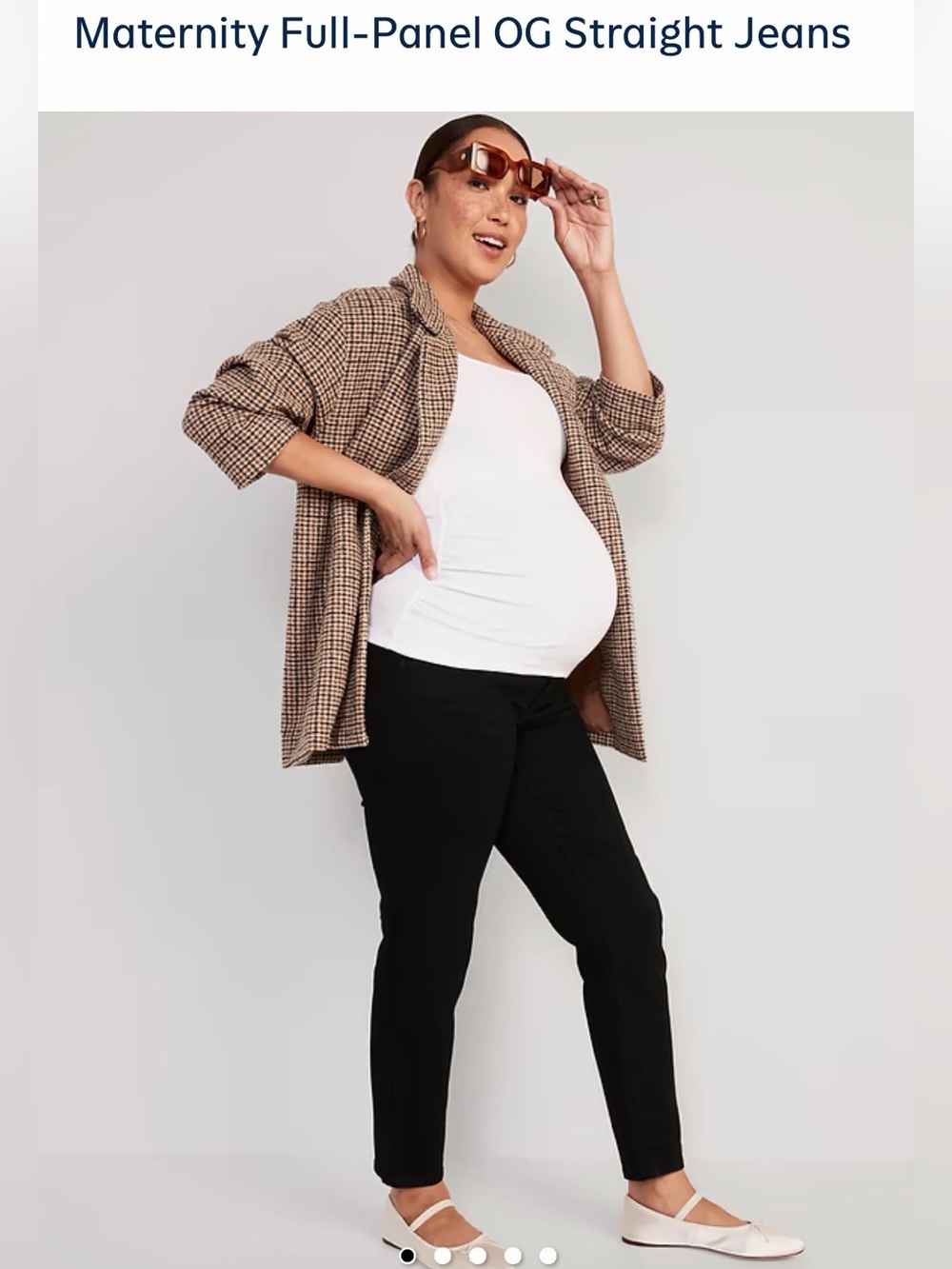 NWT + FREE SHIP ❕Old Navy Straight Leg Maternity Jeans (0 Long)